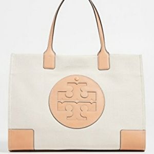 BNWT Tory Burch Ella Canvas Tote